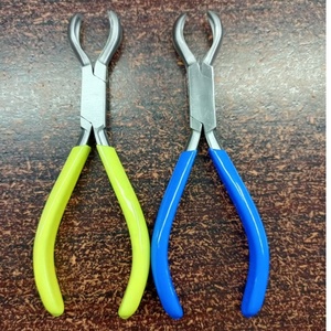 Nouvelles pinces de maintien d'anneaux en acier inoxydable de haute qualité, outil de fabrication de bijoux pour le meulage et le polissage des anneaux, légères et offrant un travail fluide - Product Image 6