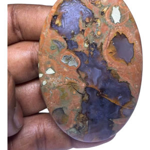 Cabochon de Jaspe Rholiite 100% Naturel de Haute Qualité, Pierre Précieuse en Vrac pour la Guérison, Jaspe en Gros pour la Fabrication de Bijoux - Product Image 4