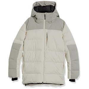 Blouson matelassé personnalisé à manches longues pour homme, grande taille, en duvet d'oie, avec capuche, manteau d'hiver 2026 - Product Image 1