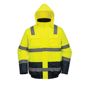 Vêtements de travail réfléchissants OEM à haute visibilité, veste et pantalon de sécurité à prix bas en gros, uniforme de travail de classe 2, vêtements professionnels - Product Image 1