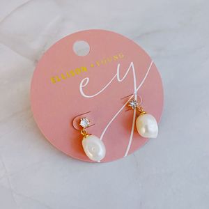 Eleganti Orecchini Pendenti con Perle d'Acqua Dolce, Gioielli Raffinati con Perle - Product Image 3