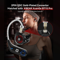 KBEAR BANG-K 10mm Single DD In-Ear HiFi Gaming Earphone 3.5mm/Type C Kabel IEM Sport Monitor Peredam Kebisingan Headset Berkabel