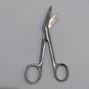 Tijeras quirúrgicas curvas Lister de alta calidad MEDIHEAL SURGICAL CORPORATION, de acero inoxidable alemán, para vendajes y apósitos. - Product Image 5