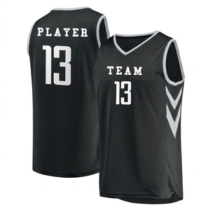 Camiseta de Baloncesto Unisex Personalizada, Cuello en V, Sin Mangas, Malla Transpirable, Uniforme de Equipo, Antibacteriana, Ecológica, Elástica en Cuatro Direcciones - Product Image 2