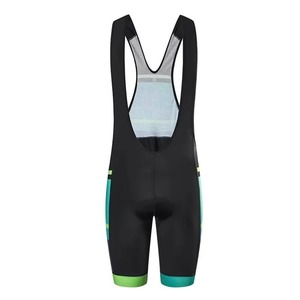 Customized New High Quality <b>Cycling</b> Bib Shorts Unisex Breathable Padded Anti-Bacterial Quick Dry Fitted Spandex/Polyester - Product Image 6