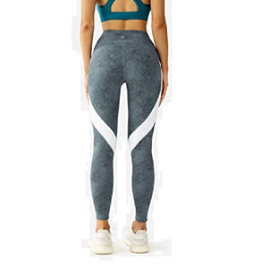 ชุดเลกกิ้งออกกำลังกายตาข่าย,กางเกงโยคะเอวสูงแบบแยกชิ้นสำหรับผู้หญิงชุดเลกกิ้งออกกำลังกาย - Product Image 1