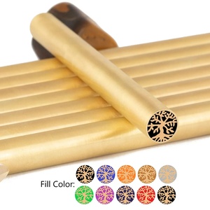 Pin de Mosaico Personalizado con Varilla de Latón, Grado Industrial, para Uso en Exteriores, para Fabricación de Cuchillos, Patrón Árbol de la Vida, Pin Decorativo para Mango, OEM de Alta Calidad - Product Image 5