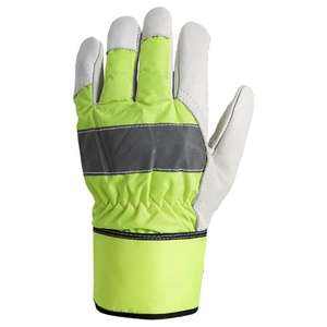 ขายตรงจากโรงงาน ถุงมือทำงานหนังแบบใหม่ ทนทาน กันน้ำมัน กันสารเคมี กันลื่น ป้องกันได้ดี ราคาสมเหตุสมผล - Product Image 2