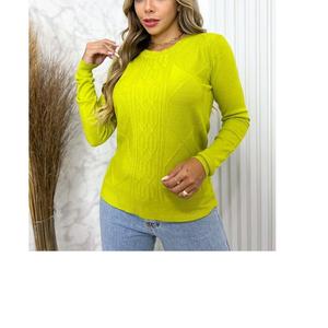 ผู้ผลิตเสื้อถักแบบกำหนดเอง เสื้อไหมพรมคอเต่าลำลองสำหรับผู้หญิงฤดูหนาว ทำจากอะคริลิก 100% ระบายอากาศได้ดีด้วยผ้าฝ้ายด้านหน้า - Product Image 5