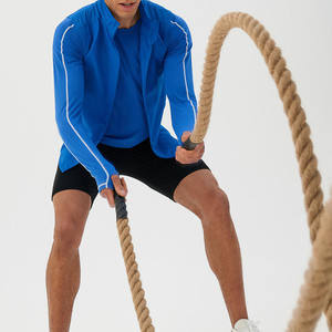 Chaqueta deportiva sin mangas de alta calidad, transpirable, con cremallera completa, para correr y trotar, para actividades al aire libre, impermeable, para hombre. - Product Image 5