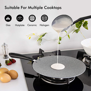Induction Base Non Stick <b>Tawa</b> With Premium Coating For Fast Cooking And Hassle Free Cleaning Experience - Product Image 4