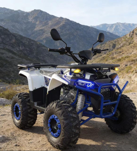 รถเอทีวีขับเคลื่อนสี่ล้อแบบออฟโรด รุ่น Cross-Mirror New All-Terrain ขนาด 400 ซีซี เครื่องยนต์ 2 จังหวะ พร้อมระบบล็อคเฟืองท้าย รองรับการขับขี่บนภูเขา ระบบเกียร์อัตโนมัติ 4x4  สำหรับการขับขี่ออฟโรดที่มีความยากสูง - Product Image 1