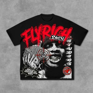 บริการ OEM เสื้อยืดคอตตอนผู้ชาย ผ้าหนา พิมพ์ลายสกรีน คอกลม แฟชั่นฤดูร้อน แขนสั้น เป็นมิตรกับสิ่งแวดล้อม ระบายอากาศได้ดี - Product Image 5
