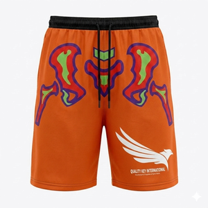 Professional Manufacturer Custom Sublimated Sports Training Wear <b>Men's</b> <b>Shorts</b> Ice Cooling Summer Casual Gym <b>Shorts</b> <b>5</b> <b>Inch</b> <b>Inseam</b> - Product Image 5