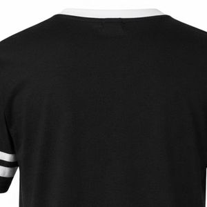 <b>Women</b> <b>V</b> <b>Neck</b> Jersey <b>Shirt</b> With Striped Sleeves Casual Sports Style Top Fashion Letter Graphic Baseball Jersey Loose Fit Apparel - Product Image 6