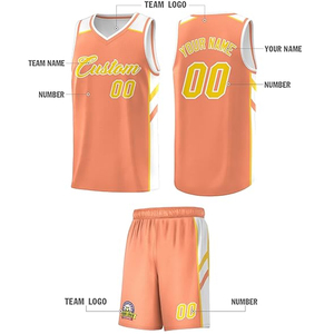 Conjunto de Pantalones Cortos y Camiseta de Baloncesto Personalizados, Logotipo Personalizado, Placa con Nombre y Número, Impresión por Sublimación, Bordado 3D, Ropa Deportiva 100% Poliéster - Product Image 4
