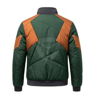 Classic <b>Men</b> Puffer <b>Jacket</b> Insulated Warm Design Comfortable Fit Ideal For Winter Outdoor Travel Casual Fashion - Product Image 2