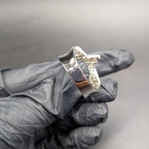 Custom Name Moissanite Signet <b>Ring</b> 925 Sterling Silver <b>Iced</b> Out Hip Hop Personalized Initial Letter Bling Jewelry for Men - Product Image 5