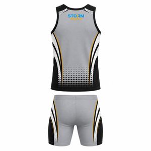 Nuevo Uniforme de Compresión para Carreras, Ultraelástico, con Diseño Impreso, Ropa Deportiva de Alta Visibilidad, Conjunto para Atletismo - Product Image 3