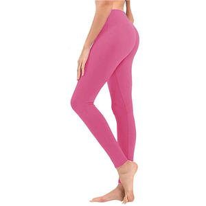 Pantalones de yoga de cintura alta al por mayor para mujer, leggings de control de abdomen, ropa deportiva para gimnasio, mallas de compresión extrasuaves 4 - Product Image 4