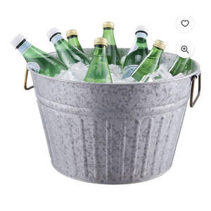 Large Size Silver Finish Beverage <b>Tub</b> Wine Chiller And Bucket Elegant Party Ice Bucket And <b>Tub</b> for Champagnes and Wines - Product Image 4