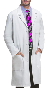 Blouse de laboratoire médicale sûre pour hommes, grande taille, légère, uniforme d'hôpital avec fonction de détection d'aiguilles, options de logo personnalisé - Product Image 6