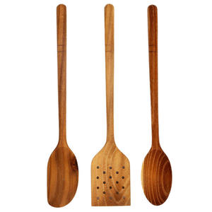 Juego de cubiertos de madera de acacia, mango, pino, madera roja y otras maderas disponibles con diseño personalizado por M.I.G. EXPORTACIONES. - Product Image 5