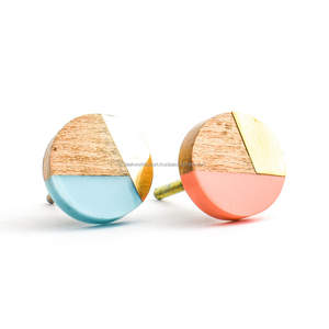 Bouton de meuble en bois et résine de l'Inde Résine de style rond moderne pour tiroirs de cuisine de chambre à coucher Boutons de portes par Falak world Export - Product Image 6