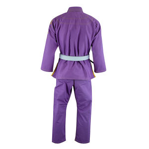 ชุดยูโด ชุดเทควันโด ชุดบราซิลเลียนยิวยิตสู คุณภาพดีที่สุด ผลิตจากผ้าฝ้ายเพิร์ล สำหรับฝึกซ้อม MMA พร้อมเข็มขัดสีขาว - Product Image 2