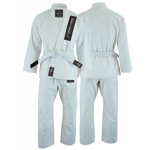 ชุดยิวยิตสู BJJ คุณภาพสูง ผ้าฝ้ายเพิร์ลวีฟ ระบายอากาศได้ดี น้ำหนักเบา ทนทาน เหมาะสำหรับการฝึกซ้อม สำหรับผู้ชายและผู้หญิง - Product Image 1
