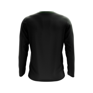 T-shirt de sport pour homme en coton, coupe oversize, manches longues, personnalisable (couleur et logo), impression par sublimation, grammage lourd, prix abordable - Product Image 2