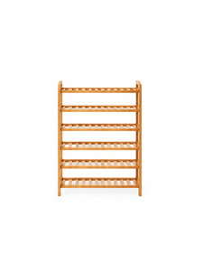 Étagère à chaussures en bois de haute qualité, 6 niveaux, design minimaliste pour l'entrée, gain de place - Product Image 1