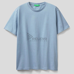 T-shirt pour homme coupe classique, 100% coton tricoté, tissu lourd 240g, imprimé personnalisé, tee-shirt tendance urbaine - Product Image 1