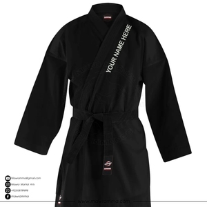 ชุดคาราเต้ Mawra แบบสั่งทำพิเศษ พรีเมียม ผ้าฝ้าย 100% ชุดยูนิฟอร์มศิลปะการต่อสู้ ทนทาน เหมาะสำหรับการฝึกซ้อมระดับมืออาชีพ สำหรับทุกเพศ - Product Image 2