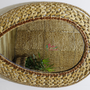 Cesta Decorativa de Almacenamiento Hecha a Mano con Hierba Marina Natural de Vietnam, Artex Dong Thap, SD7793A-1MC - Product Image 5