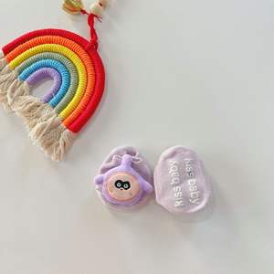 Nueva moda japonesa 3D Linda muñeca <span class=keywords><strong>de</strong></span> <span class=keywords><strong>dibujos</strong></span> <span class=keywords><strong>animados</strong></span> calcetines infantiles acogedor algodón antideslizante encantador Color caramelo bebé calcetines invisibles - Product Image 5