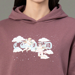 เสื้อฮู้ดผู้หญิงคุณภาพสูง ดีไซน์ทันสมัย สั่งทำได้ ผ้าฝ้าย 100% พิมพ์ลายดิจิทัล ลายตัวอักษร มีกระเป๋าหน้า สวมใส่สบายๆ สำหรับฤดูใบไม้ร่วง - Product Image 5