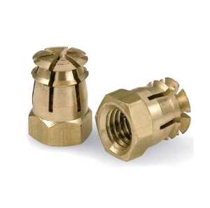 Inserts filetés moletés en laiton pour matrice de fibres – Douilles à écrou interne et fixations - Product Image 2