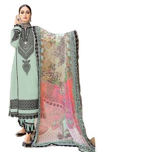 แบรนด์จำนวนมากออกแบบปากีสถานและอินเดีย Shalwar Kameez ส่งออกสำหรับผู้หญิงสำหรับงานแต่งงานและหมั้น - Product Image 1