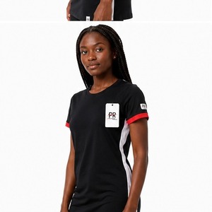 เสื้อยืดคอวี แขนสั้น สีพื้น ผ้าฝ้าย 100% แฟชั่น ราคาส่ง ถูก สำหรับผู้หญิง ใส่หน้าร้อน - Product Image 6