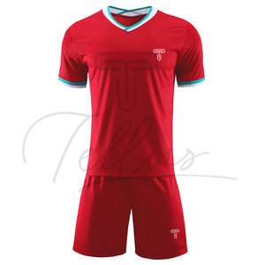 Uniforme de football personnalisé de haute qualité, nouveau, pas cher, en tissu polyester haute performance - Product Image 2