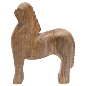 Handcrafted Wooden <b>Dog</b> <b>Figurine</b> Sculpture Home Decor Wholesale - Product Image 1