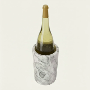 Enfriador de Botellas de Whisky de Mármol U F INTERNATIONAL WMC-32 con Retención de Hielo y Diseño Ecológico para Fiestas - Product Image 1