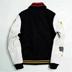 Veste universitaire vintage en chenille personnalisée en gros, veste de baseball brodée avec lettres, streetwear unisexe, fabricant OEM - Product Image 2