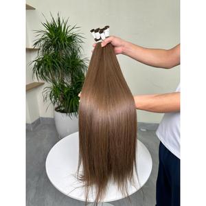 Cabello Humano Virgen Vietnamita Ondulado, Doble Trama, Doble Extracción, Sedoso, Liso y Brillante, Color Marrón Chocolate, Todos los Colores - Product Image 2