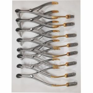 Espéculo Nasal de Acero Inoxidable A-1 VERITAS, Instrumento de Examen ORL Reutilizable para Uso Clínico en Rinología - Product Image 5