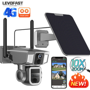 Ngoài trời y7a năng lượng mặt trời an ninh máy ảnh 10x Zoom WiFi-6 4 gam Sim wifi thông minh giám sát 9 wát panel năng lượng mặt trời cho tăng cường <span class=keywords><strong>Camera</strong></span> giám sát - Product Image 3