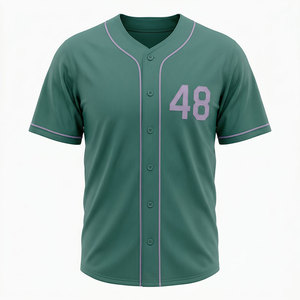 Maillot de baseball pour l'entraînement sportif, matière respirante, coupe confortable, conçu pour les athlètes et les équipes - Product Image 1