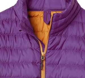 Veste matelassée décontractée unisexe personnalisée de haute qualité, en toile, avec logo personnalisé, service OEM, confortable, respirante, col montant - Product Image 2