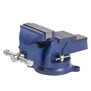 Tornillo de Banco de Acero de Alta Resistencia con Base Giratoria para Trabajos en Madera, Corte de Conductos, Perforación y Trabajos en Metal - Product Image 1